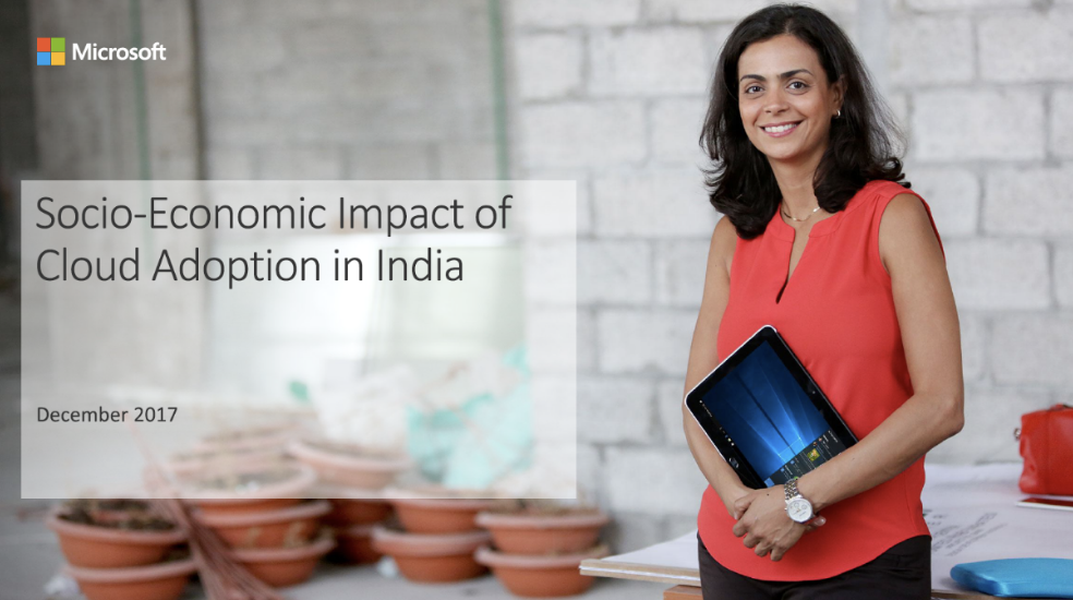 Socio-Economic Impact of Cloud Adoption in India